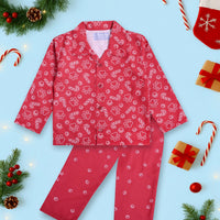 Candy Cane Paws – Red