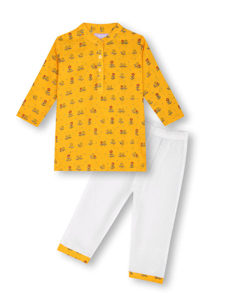 Honey Ditsy Blooms Kurta Pajama Set
